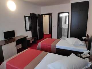 Хостелы Hostel Caliman Качулата Двухместный номер с 1 кроватью или 2 отдельными кроватями и ванной комнатой-8